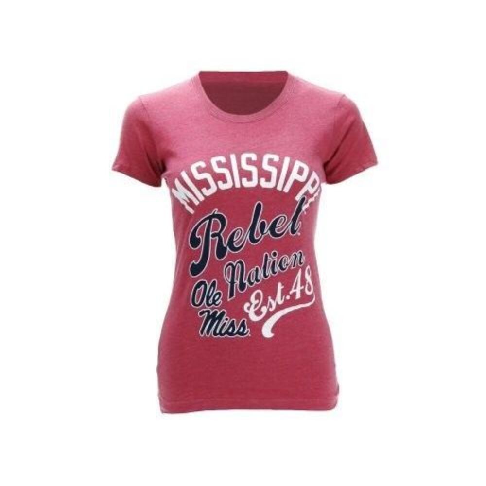 Ole Miss Rebels NCAA New Agenda "Splashy Tee" Top